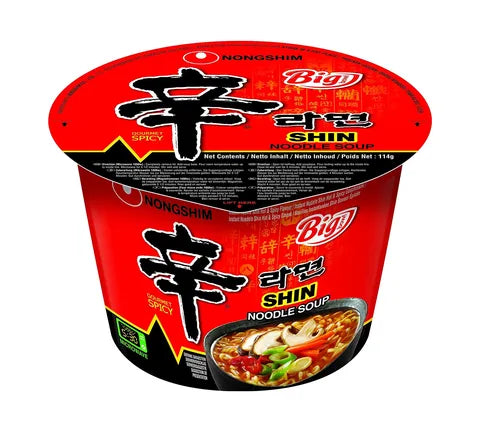 Nongshim Shin Ramyun Noodle Bowl - Box (16 x 114 gr)