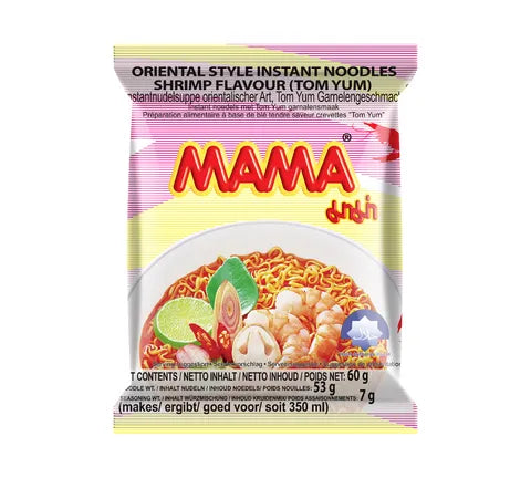 Mama Shrimp Tom Yum Flavour - Box (30 x 60 gr)