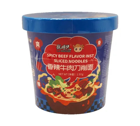 L.J. Brother Sliced Spicy Beef Bowl - Box (24 x 130 gr)