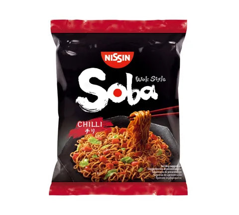 Nissin Soba Chili - Box (9 x 111 gr)