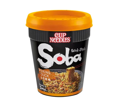 Nissin Soba Peking Duck Cup - Multi Pack (8 x 90 gr)