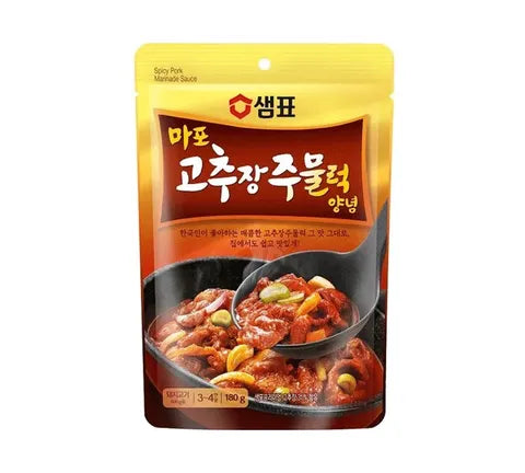 Sempio Spicy Pork Marinade - Box (12 x 180 gr)