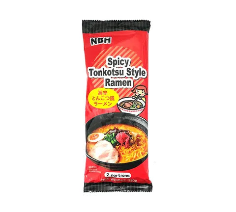 NBH Spicy Tonkotsu Style Ramen - Box (24 x 220 gr)