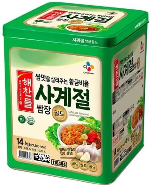 CJ Ssamjjang Seasoned Soybean Paste (14000 gr)