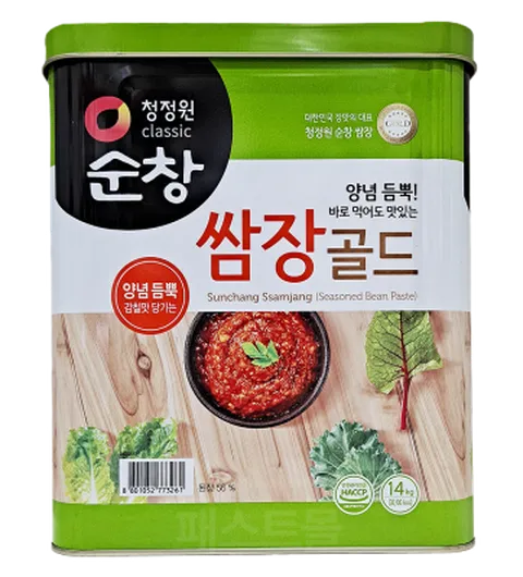 Chung Jung One Ssamyang Seasoned Soy Bean Paste Gold (14000 gr)