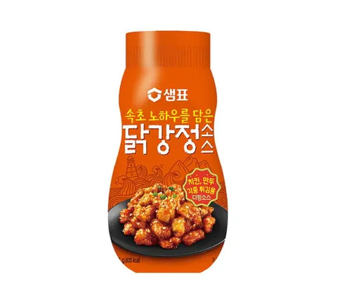 Sempio Sweet & Spicy Sauce For Korean Fried Chicken, Dakgangjeong Sauce - Box (12 x 360 gr)