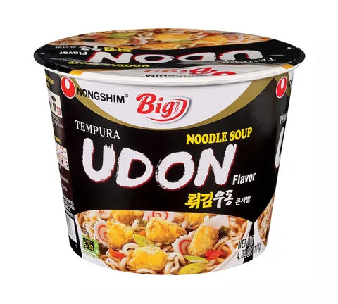 Nongshim Tempura Udon Flavour Noodle Bowl - Box (16 x 111 gr)