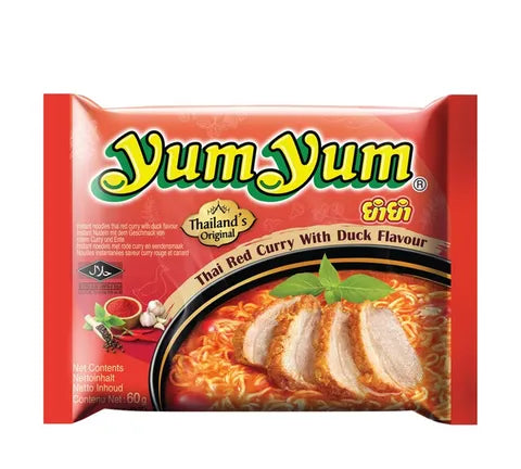 Yum Yum Thai Red Curry With Duck Flavour - Box (30 x 60 gr)