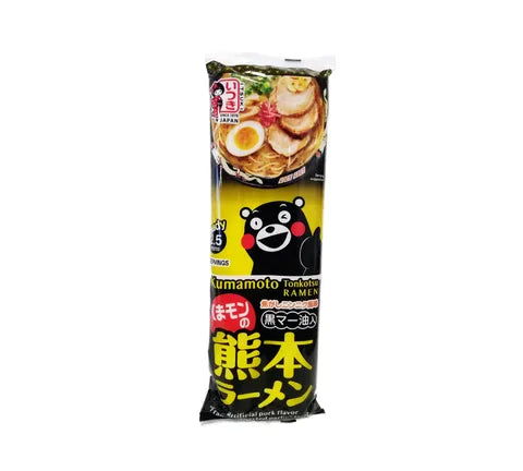 Itsuki Tonkotsu Kumamon's Kumamoto Ramen Roasted Garlic Flavour - Box (20 x 176 gr)