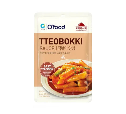 Chung Jung One Topokki / Tteokbokki Sauce - Box (16 x 120 gr)