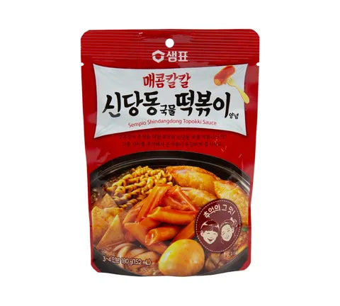 Sempio Topokki / Tteokbokki Sauce - Shindangdong - Box (10 x 180 gr)