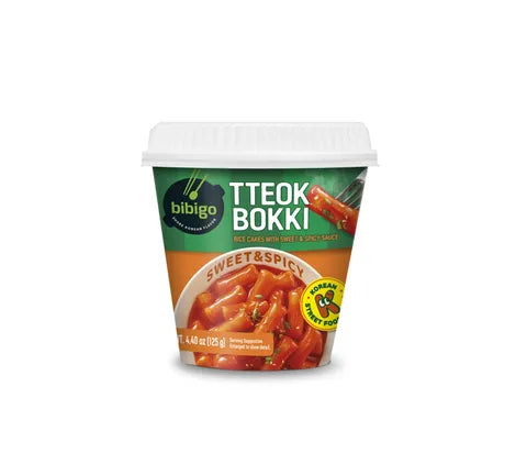 CJ Bibigo Tteobokki Cup Sweet & Spicy - Box (24 x 125 gr)