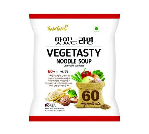 Samyang Vegetasty Instant Noodles Soup - Box (40 x 115 gr)