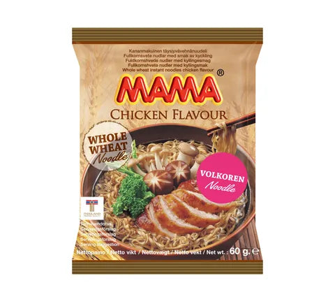 Mama Whole Wheat Chicken Flavour - Box (12 x 60 gr)