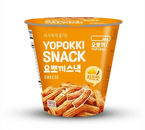 Young Poong Yopokki Snack - Cheese Flavour - Box (12 x 50 gr)