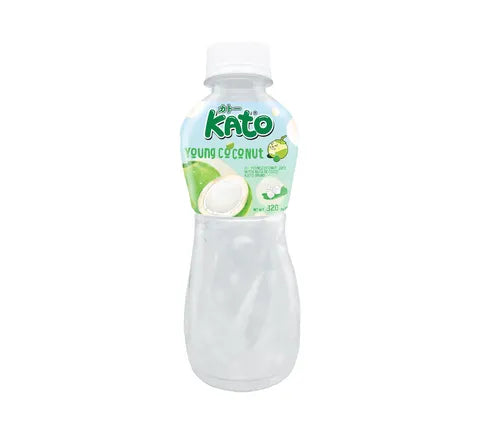 Kato Young Coconut Juice With Nata De Coco - Box (24 x 320 ml)